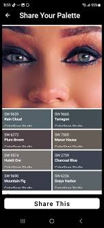 What causes the color of eyes to change between days?