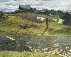 Anna Gribanova Russian B 1981 Spring Wind 2009 Landscape Art Landscape Paintings Landscape