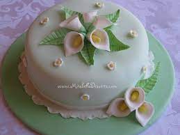 Calla Lilies Cake Lily Cake Fondant Cakes Birthday Cake