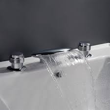 The bathroom faucets online consist of 17 ranges to suit various design needs including luxury taps for luxury bathroom concepts. Buy Billa Waterfall Bathtub Mixer Faucet Online Bathselect Accessories