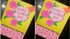 And from now on, this can be a primary image. Teachers Day Card Diy Teachers Day Card Teachers Day Gift Idea Birthday Card Ideas Birthday Card
