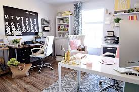 Home office decor ideas for her. 45 Real Shared Home Office Setups Both Smart And Stylish