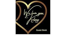 Amazon.com: We love you Kelsey: Birthday Party Guest Book ...