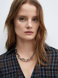 MANGO Rochie tip bluză 'Maria' pe Albastru Noapte, Albastru Deschis