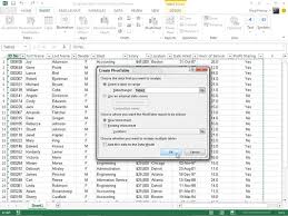 How To Manually Create A Pivot Table In Excel 2013 Dummies