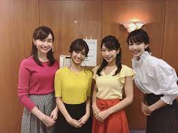 宇賀神メグ アナ 田村真子アナ 良原安美アナ 小野寺結衣 women girl ruffled