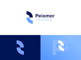 Peiomar Consulting Logo Design Bold Logo Design In 2020 Bold Logo Design Consulting Logo Company Logo Design