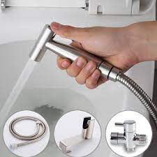 Maybe you would like to learn more about one of these? Stainless Steel Handheld Bidet Toilet Sprayer Set Kit Bidet Faucet For Bathroom Hand Shower Head Sale Banggood Com