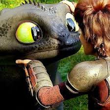 I Like How You Can Literally See Hiccup S Reflection In Toothless Eyes 200 Days Left To How Train Your Dragon How To Train Dragon How To Train Your Dragon