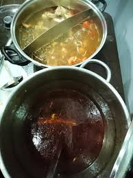 Resepi kuah steamboat viral;2 perencah tomyam adabi1 perencah asam pedas adabi2 perencah sup siam2 kiub pati ayam1500ml airdaun limau purut (optional). Cara Masak Kuah Sos Steamboat Homemade Yang Sedap