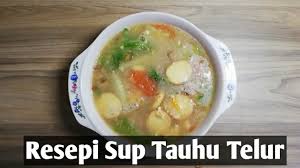 Resepi tauhu telur masak kicap ini amat sesuai untuk setiap lapisan umur kerana rasa kicapnya yang simple tetapi tauhu juga dicelup telur dan digoreng untuk memberikan sedikit kerangupan. Sup Tauhu Telur Sedap Giler Youtube