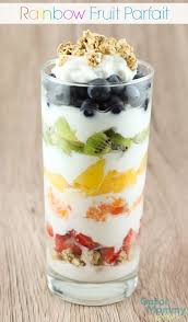 Rainbow Fruit And Yogurt Parfait Fruit And Yogurt Parfait Yogurt Parfait Recipe Healthy Yogurt Parfait