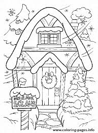 A variety of shrubs and herbaceous plants can offer color and texture. Santa House Winter Themed S51d8 Coloring Pages Printable
