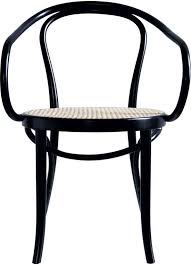 fameg venice thonet no 9 houten armstoel met rotan zitting zwart eetkamerstoelen houten stoelen rotan stoelen