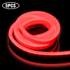 16 4ft 3 28ft 12v Real Silicone Led Neon Lights Flexible Led Rope Neon Ip65 Waterproof Strip Lights Neon Rope Light For Indoor Outdoor Diy Decoration Walmart Com Walmart Com