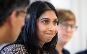 Suella Braverman beats fellow Tory MP in selection battle for new seat