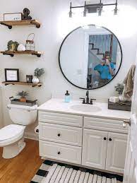 Fueling Mamahood Fuelingmamahood On Pinterest Farmhouse Powder Room Modern Farmhouse Powder Room Modern Powder Rooms