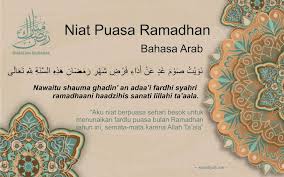 Niat Puasa Ramadhan Arab Latin Jawa Sunda Dan Artinya