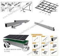 Aluminium solar mounting structure