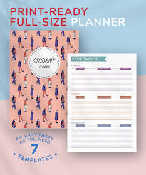 I appreciate you all so. Download Printable Student Planner Casual Style Pdf