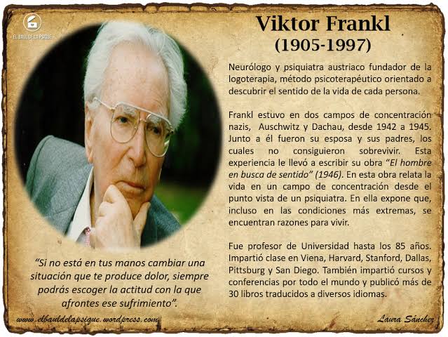 El Baúl de los Autores: Viktor Frankl – El Baúl de la Psique