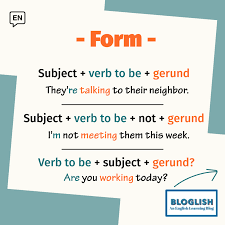 Image result for present continuous english