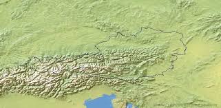 Austria (republic of austria) , at. Outline Maps Of Austria Vector And Gif Map For Youtube
