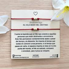 Tu Yo Un Hilo Rojo Que Nos Une Hechas En Oro Micro Laminado Informacion Por Whatsapp Pulseras Para Novios Pulseras Con Mensaje Pulseras De Hilo Rojo