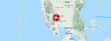 Cogon (philippines) (130 km nw from epicenter). Strong And Shallow M6 1 Earthquake Hits Luzon Philippines At Least 16 People Killed
