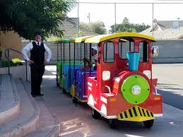 Hire Our Fully Electric Trackless Train For Your Child S Birthday Party Or School Event Tracklesstrain Trackl Train Party Kids Birthday Party Kids Birthday