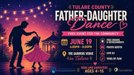 Free Tulare County Father Daughter Dance