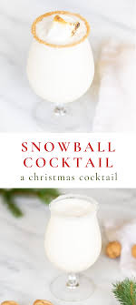 Snowball Recipe Amaretto Liqueur And Ice Cream Cocktail Ice Cream Cocktails Amaretto Recipe Snowballs Recipe
