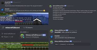 Sep 12, 2020 · this will only set the first join messages for the player. Mc2discord Mods Minecraft Curseforge