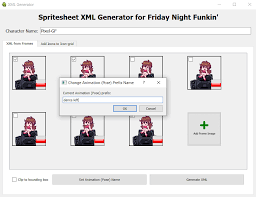 Plus as i've mentioned countless times already, we don't accept sprites ripped from mods (if you're implying that there is one that can be ripped from). Spritesheet And Xml Generator Friday Night Funkin Modding Tools