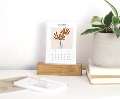 2021 Golden Earth Calendar Desktop With Stand Etsy In 2020 Desk Calendar Design Calendar Design Cover Paper
