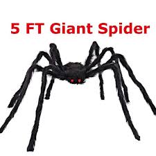 Maybe you would like to learn more about one of these? 4 5ft Giant Scary Spider Hairy Poseable Props Halloween Outside Yard Decor Groupon