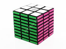 Check out ryanpuzzle's collection twisty puzzles: Full Function 3x3x9 I Cube Black Body Cube Rubicks Cube Twisty Puzzles