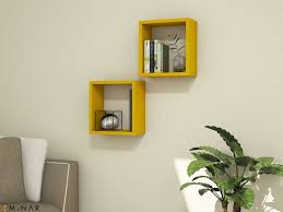 Alfa Cup Duvar Rafi Sari 79 90 Duvar Raf Mobilya