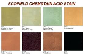 Concrete Color Stains Acid Stain Review Colors Davis