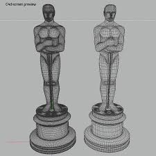 The Oscar Oscar Animation In Photoshop Oscar Award 3d Model