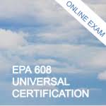Epa 608 is a technical certification that you must have to work on refrigeration.ê there are varrying levels of certification that enable you to work on small appliances and if you are referring to epa certifications for refrigerants, they do not expire and the issuing agency can get you a new one. Epa 608 Technician Certification Exam Online Anytime Courses Construction Trade Zack Academy