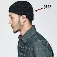 Men S Beanie Men S Knit Navy Fashion Knit Hat For Men
