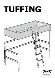 Mattress and bedlinens are sold separately. Tuffing Loft Bed Frame Ikeapedia