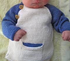 Free knitting patterns for baby sweaters, cardigans, and jackets that are almost as cute as the baby or toddler you are knitting for! Free Knitting Pattern For Baby Baseball Tee With Mittens This Two Color Pullover Inspired By Baby Knitting Aran Knitting Patterns Baby Knitting Patterns Free