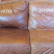 Spray the solution on the stain Leather Couch Cleaning Melbourne Cleaners