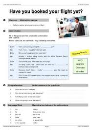 Travel English Efl Esl Worksheets Activities And Lesson Plans Travel English English Lesson Plans Lesson Plans