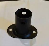 Handrail Pipe, 2 Bolt Base Stand Off, Fitting, Bus, black, stainless, Qty.  4 | eBay