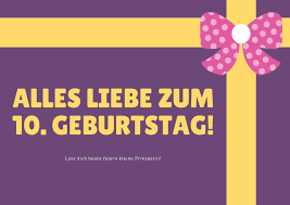 36 Gluckwunsche Zum 10 Geburtstag Spruche Gedichte Zitate 2021