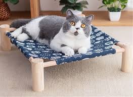 Useful cat litter shovel & waste bags. Cozy Elevated Cat Hammock