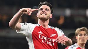 Declan Rice: Arsenal midfielder revels in free-kick magic against Real  Madrid in Champions League -